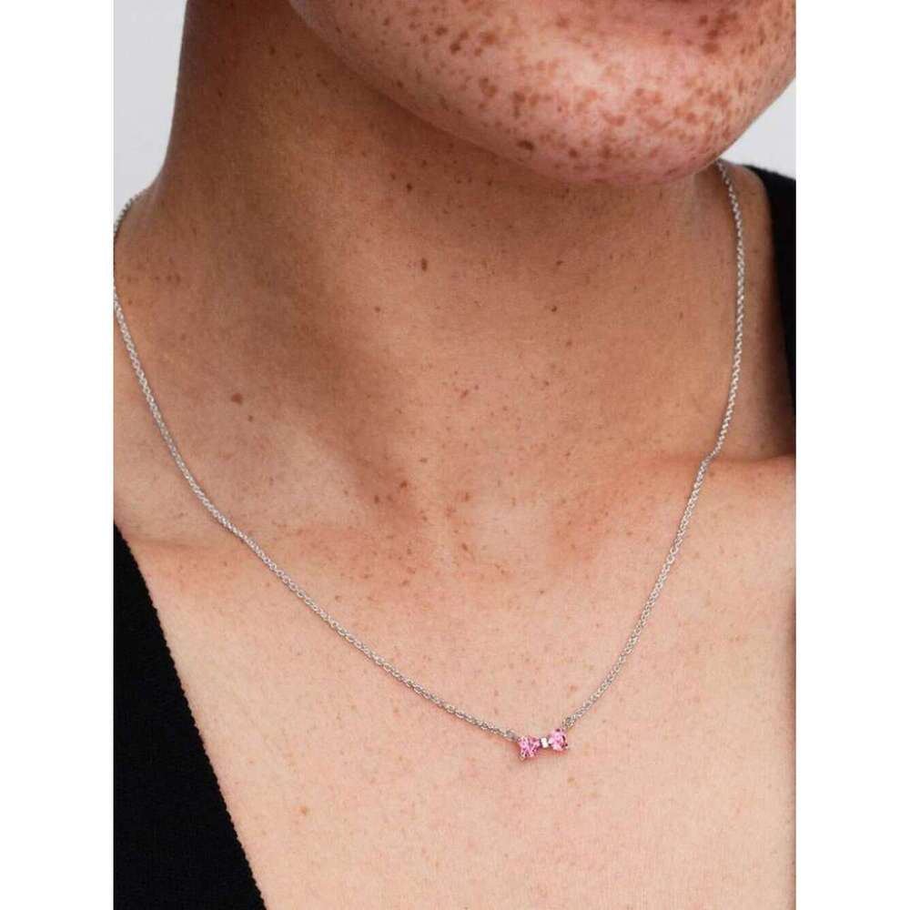 Pandora Bow Pendant Necklace - Picture 4 of 4